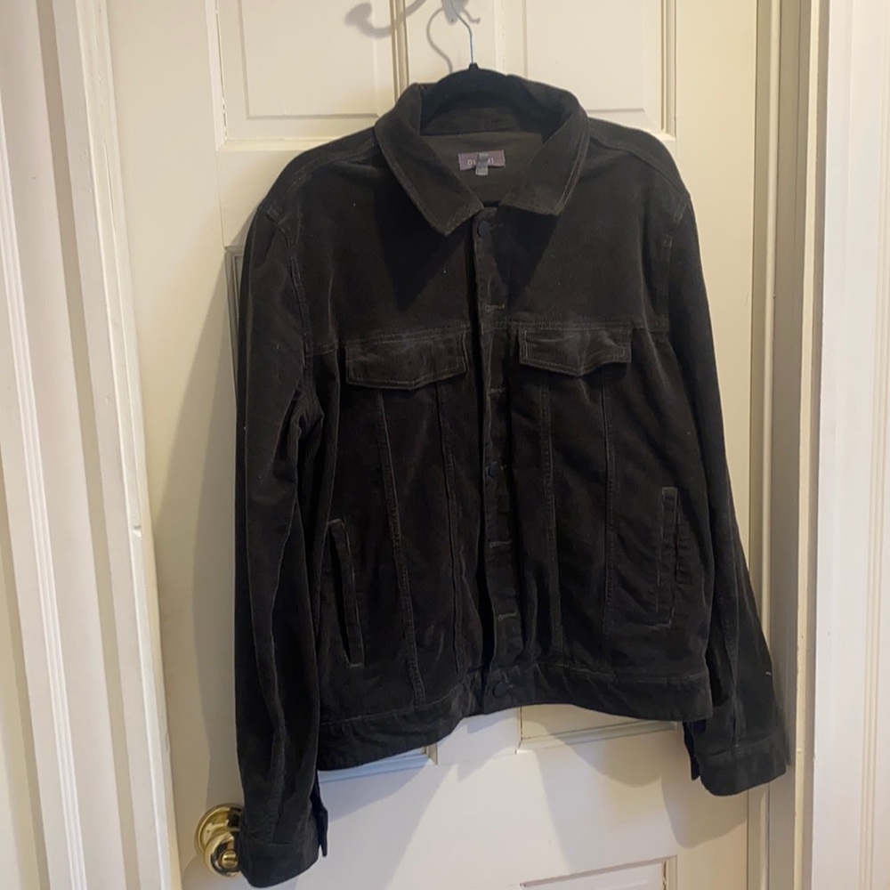 Dark green corduroy jacket